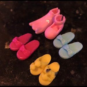 Mini Barbie Sandals and Shoes Lot